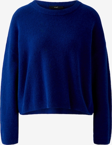 OUI Pullover 'NILA' in Blau: Vorderseite