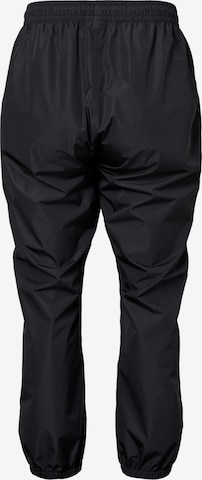 Zizzi Regularen Funkcionalne hlače | črna barva