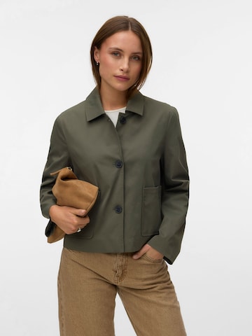 SOMETHINGNEW - Chaqueta de entretiempo en verde: frente