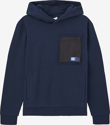 s.Oliver Sweatshirt in Blauw: voorkant