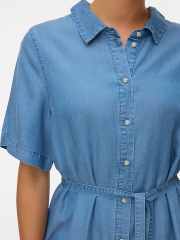 VERO MODA - Vestido camisero 'VMBree' en azul