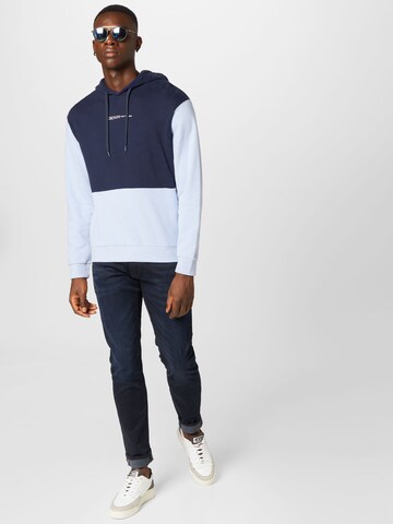 TOM TAILOR DENIM Sweatshirt in Blau