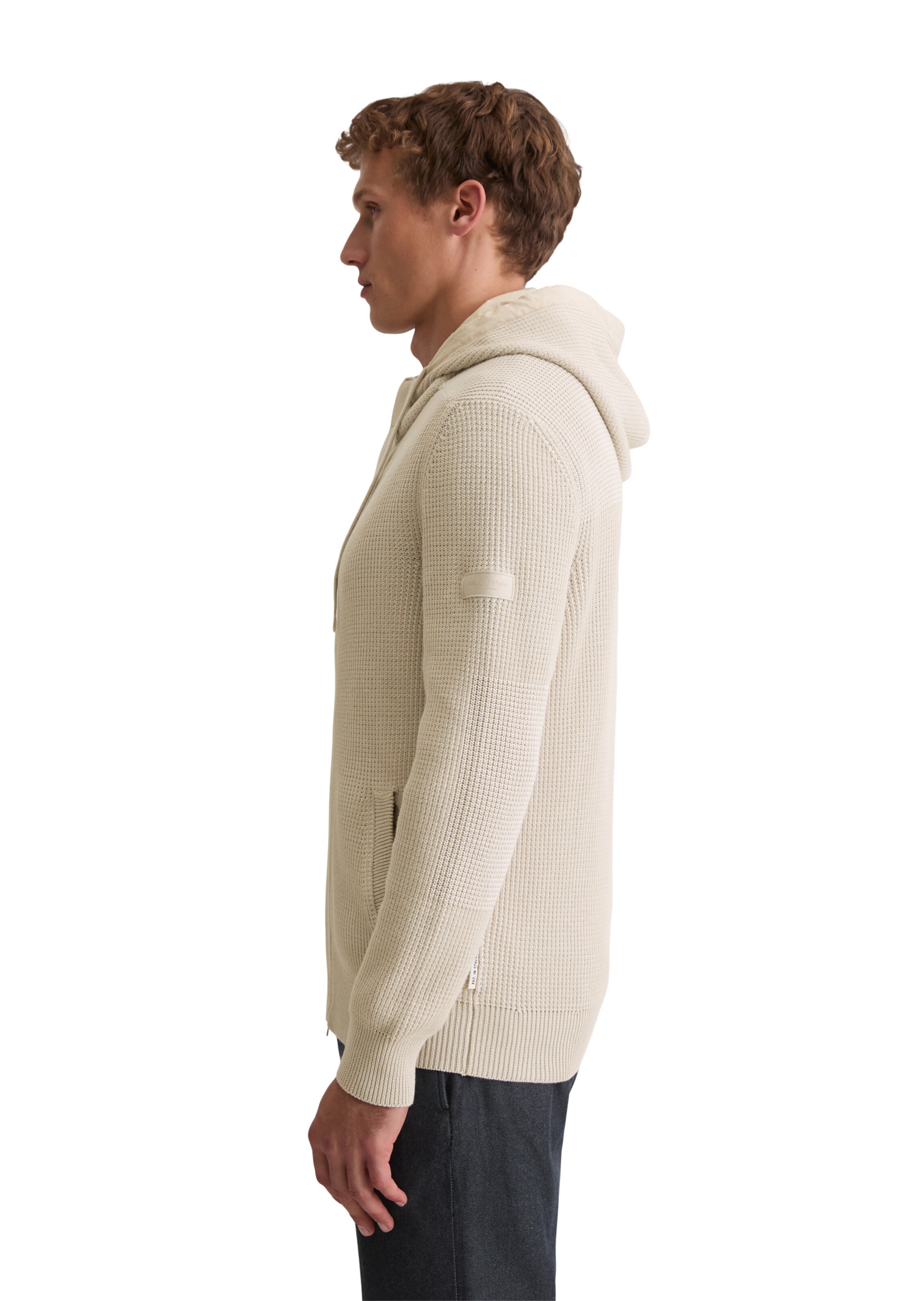Marc O'Polo Knit cardigan in Beige