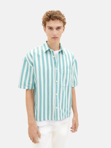 TOM TAILOR DENIM Regular fit Skjorta i grön