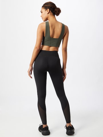 Skinny Pantaloni sport 'Lux Perform' de la Reebok pe negru