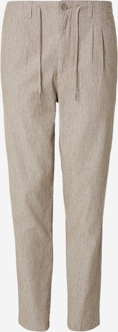 Only & Sons Tapered Laskoshousut 'ONSLEO' värissä ruskea: etupuoli