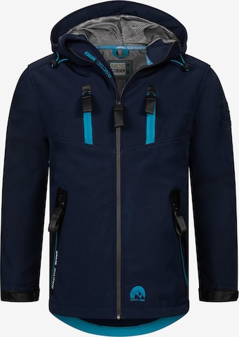 Arctic Seven Outdoorjas 'AS306 ' in Blauw: voorkant