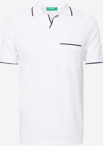 UNITED COLORS OF BENETTON Shirt in Weiß: predná strana