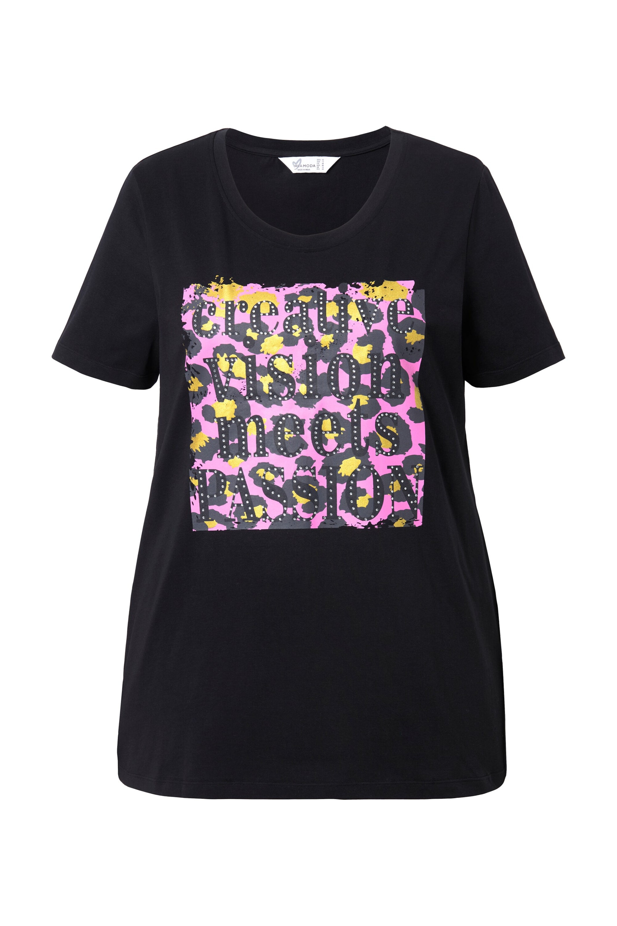 MIAMODA Shirt in Zwart: voorkant