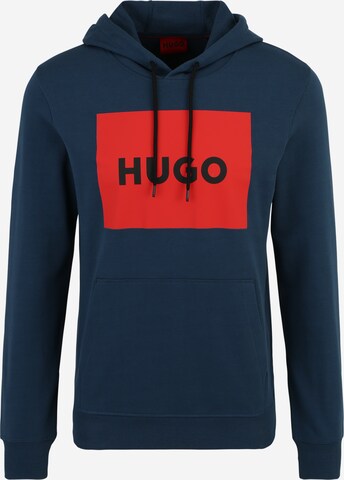 HUGO - Sweatshirt 'Duratschi' em azul: frente