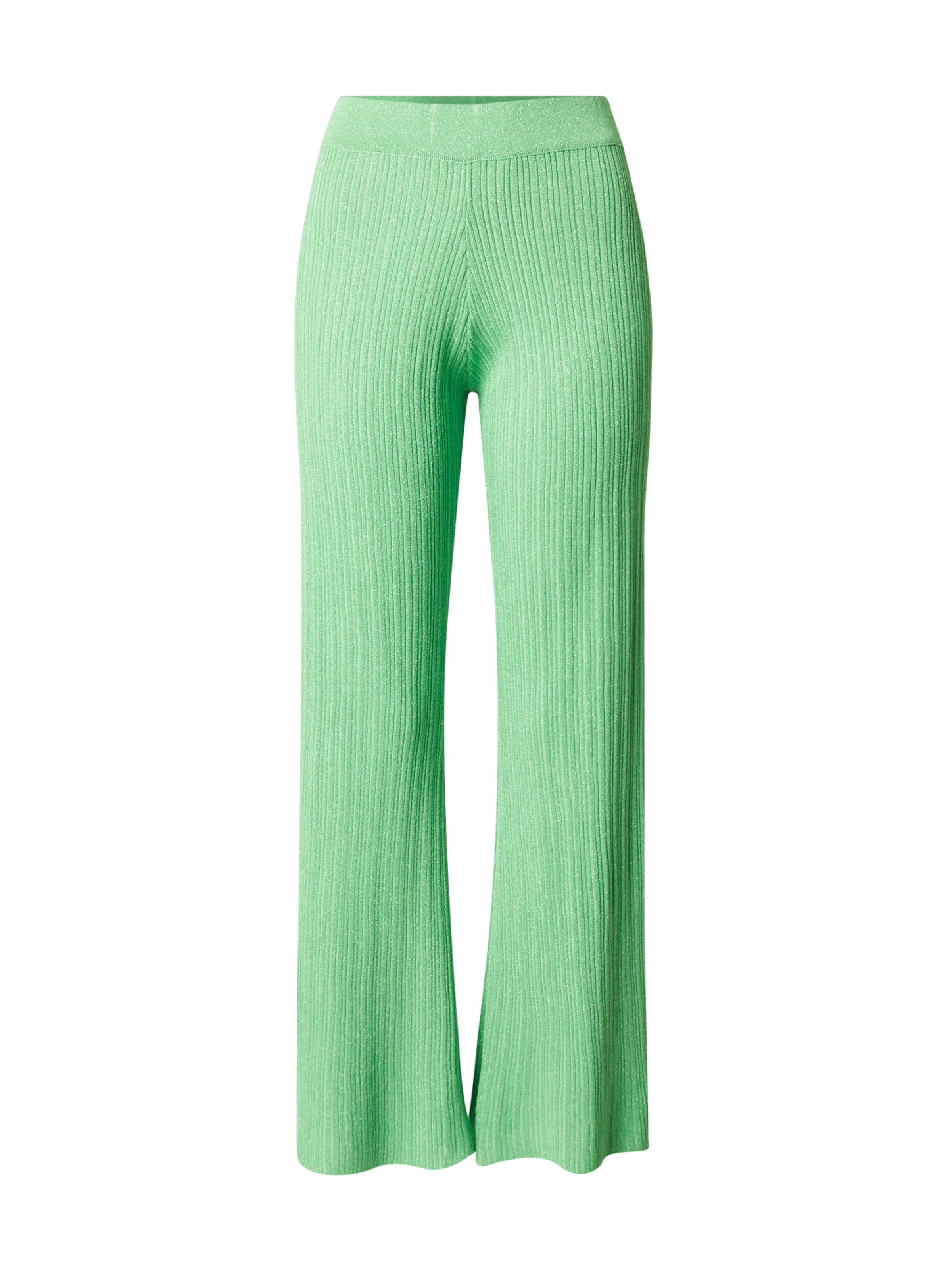 VILA Flared Pants &#x27;VIFame&#x27; in Green: front