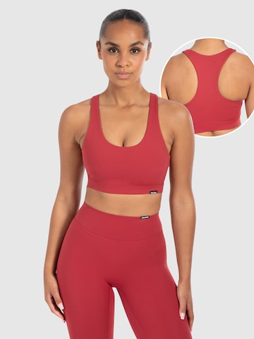 Haut de sport Smilodox en rouge : devant