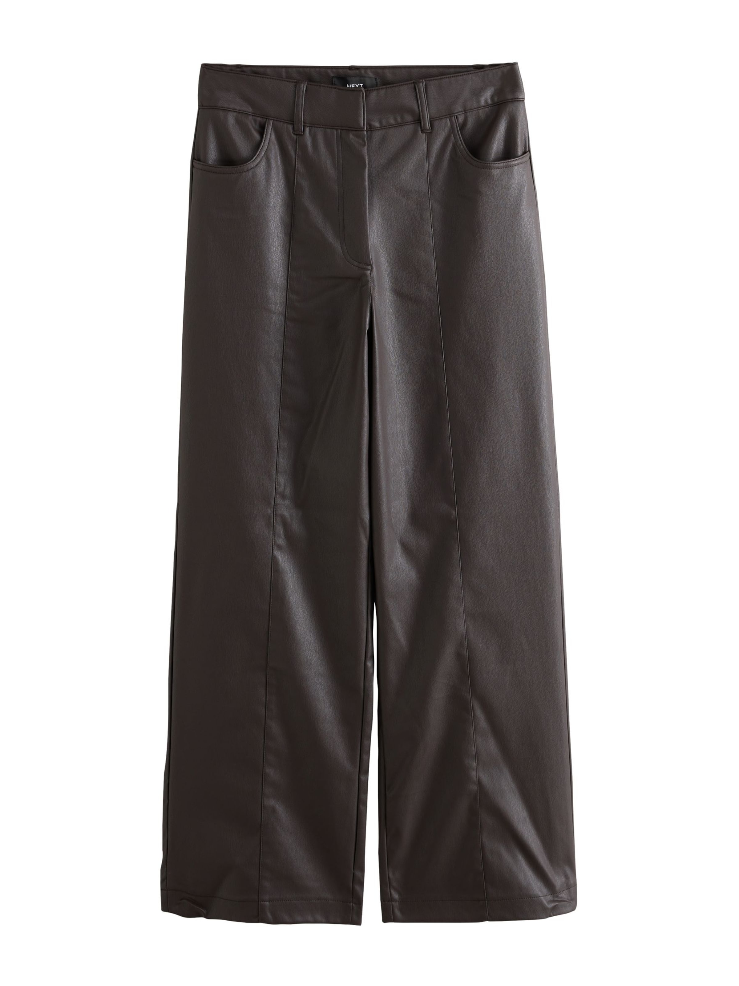 Next Broek in 32/Petite in de kleur Chocoladebruin, Productweergave