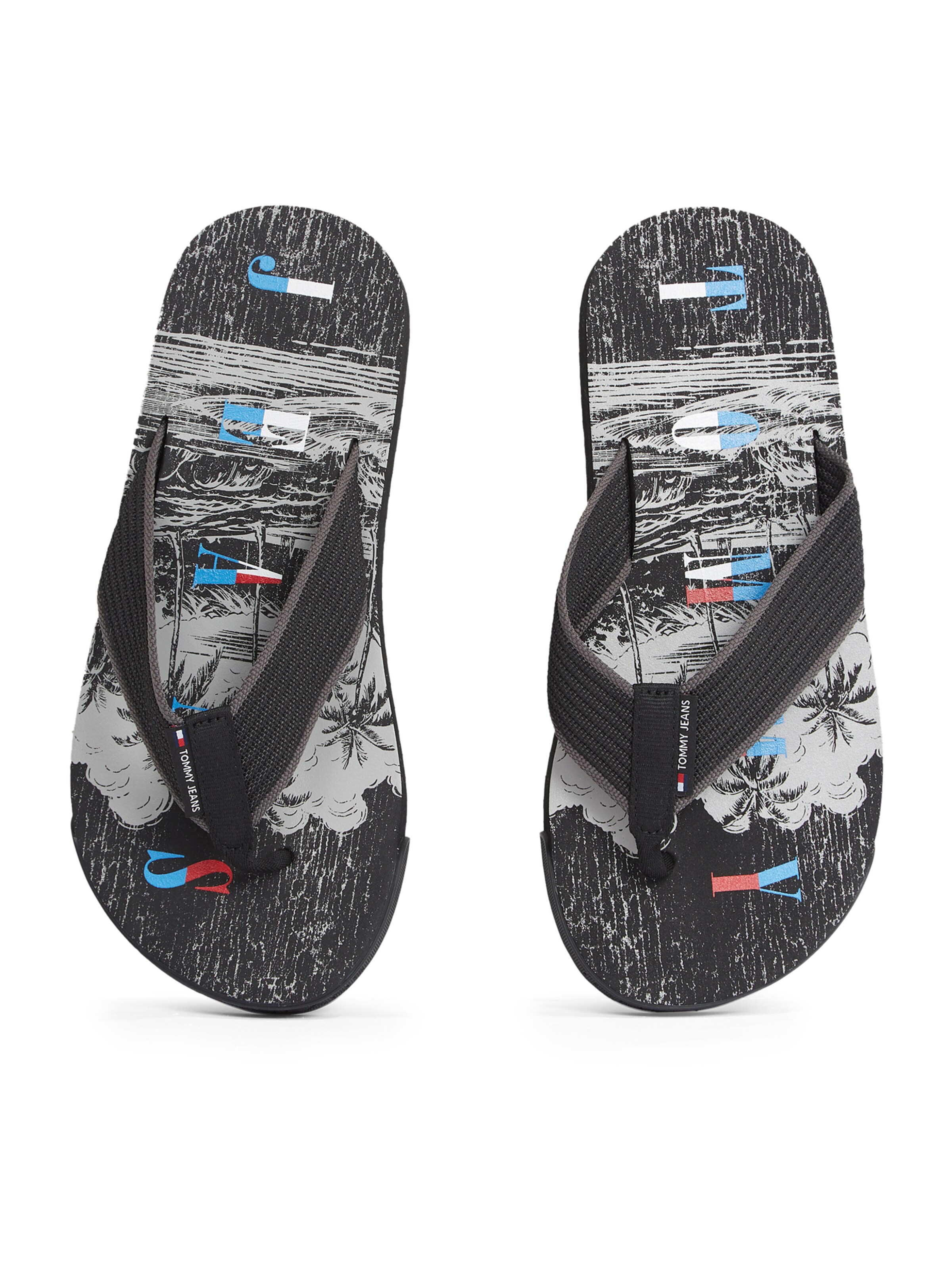 Séparateur d'orteils Tommy Jeans en noir