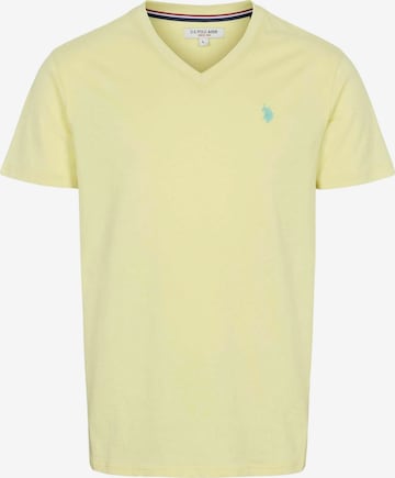 U.S. POLO ASSN. Paita 'Cem' värissä keltainen: etupuoli