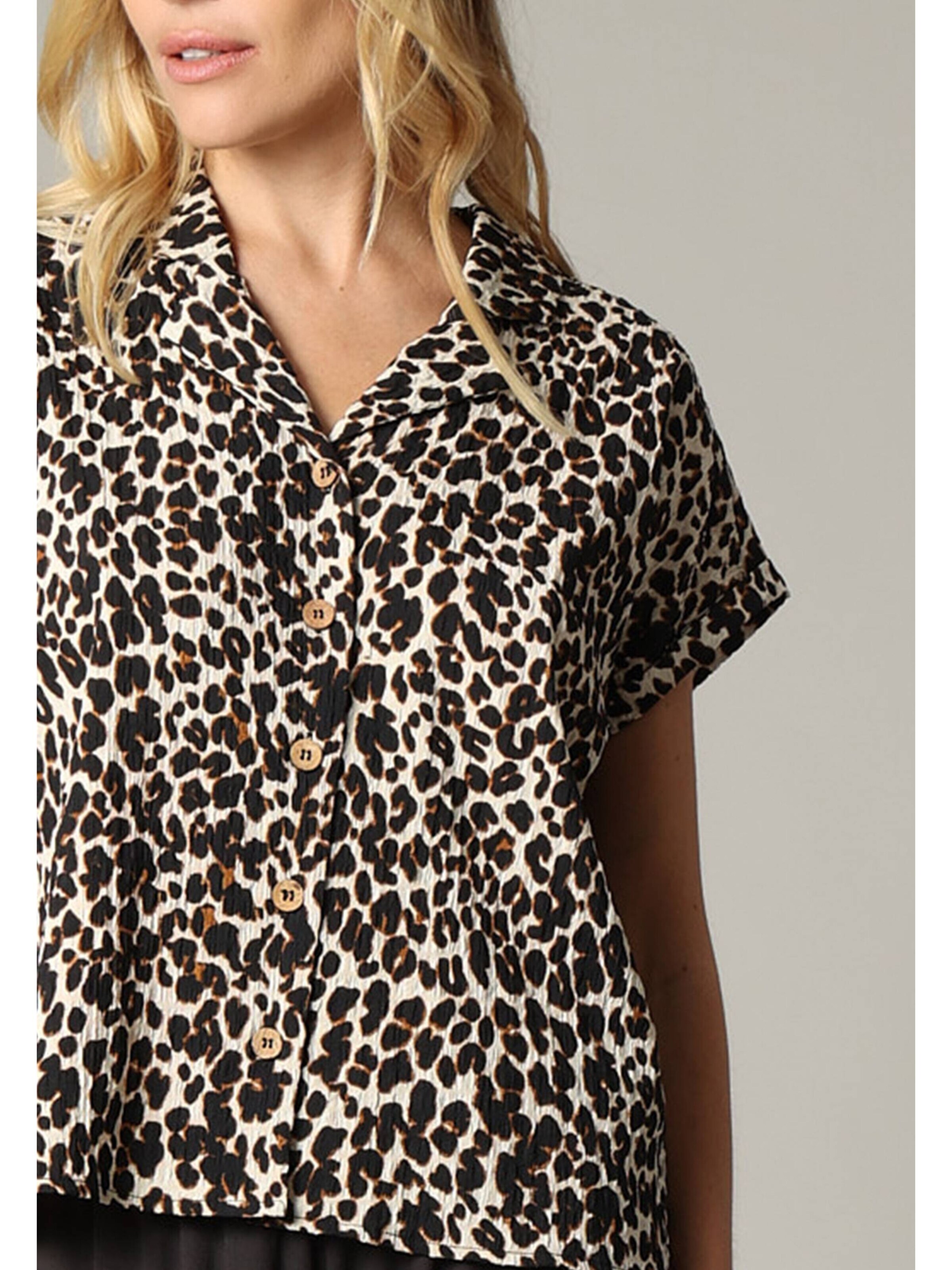 Deeluxe Bluse 'ALIZIA' in Beige