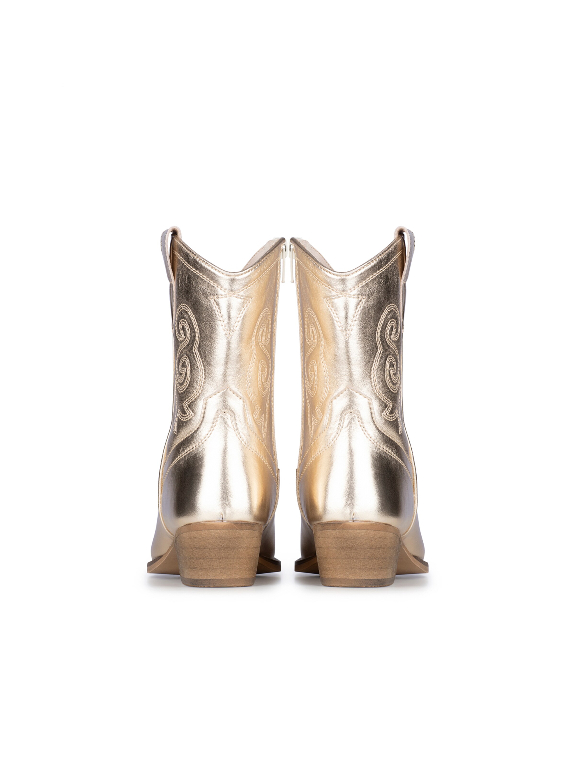 Bottes de cowboy 'Moco' PS Poelman en or