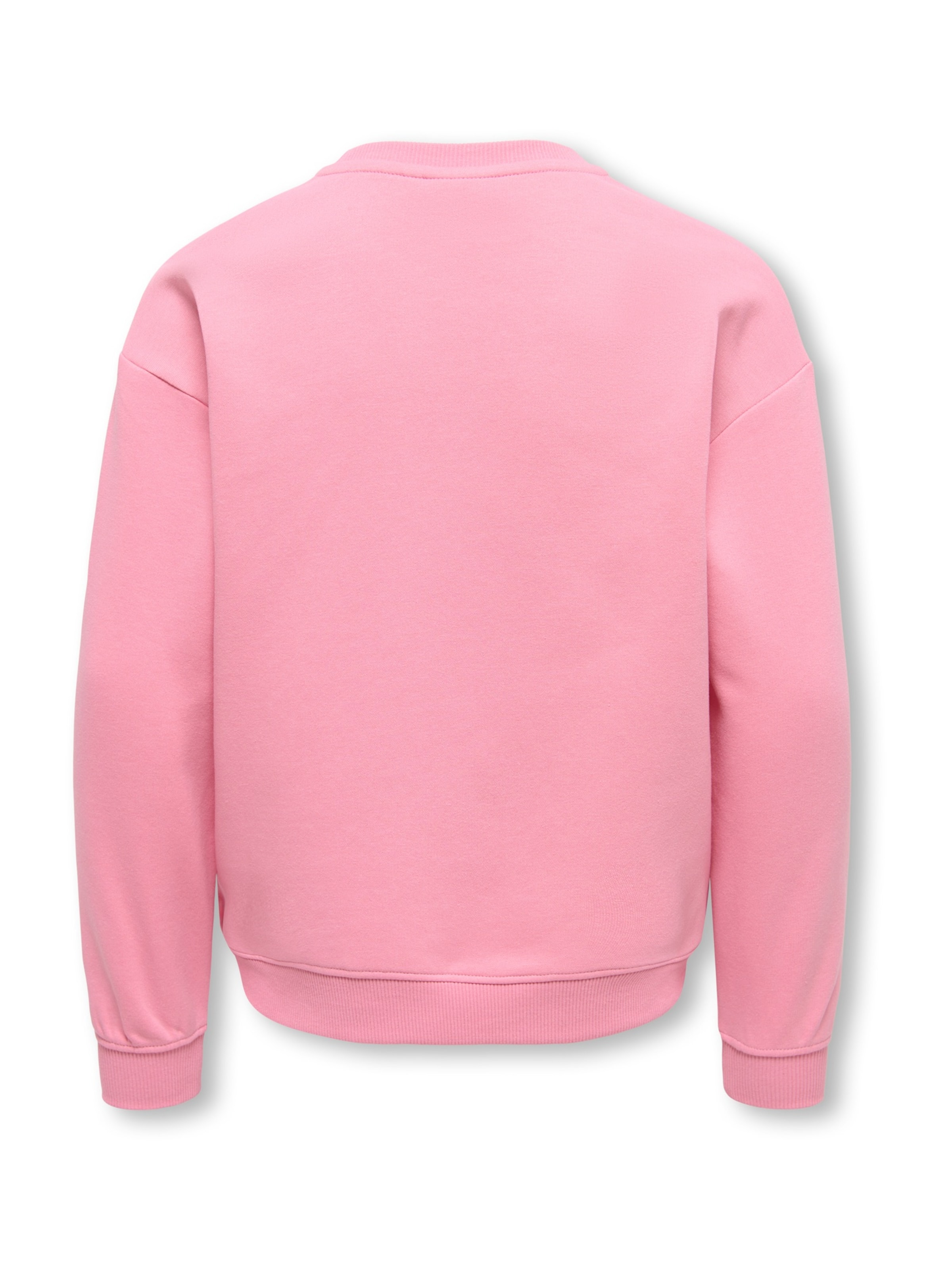 ONLY GIRLS Sweatshirt 'KOGXMAS DITTE' in Roze