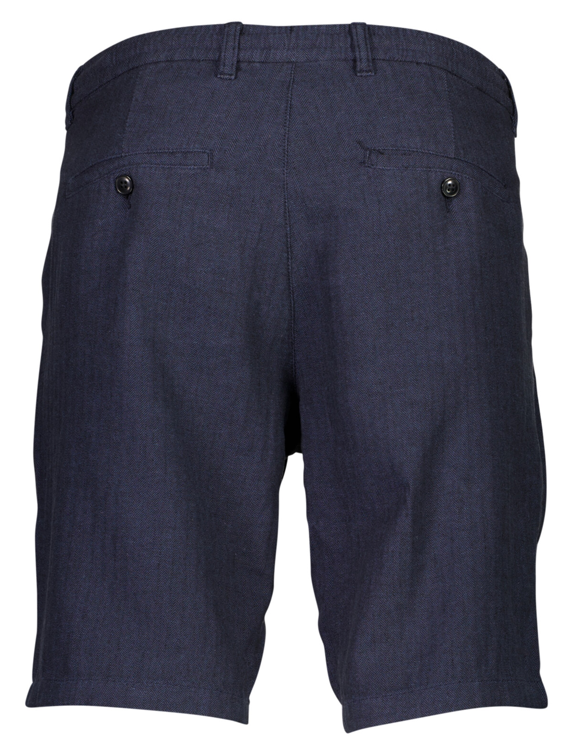 Lindbergh Regular Pleat-Front Pants in Blue