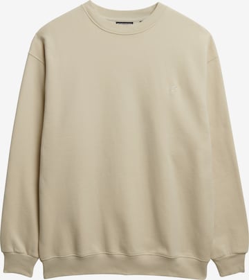 Superdry Sweatshirt in Grijs: voorkant