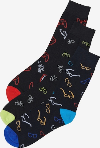 juoda KOROSHI Kojinės: priekis