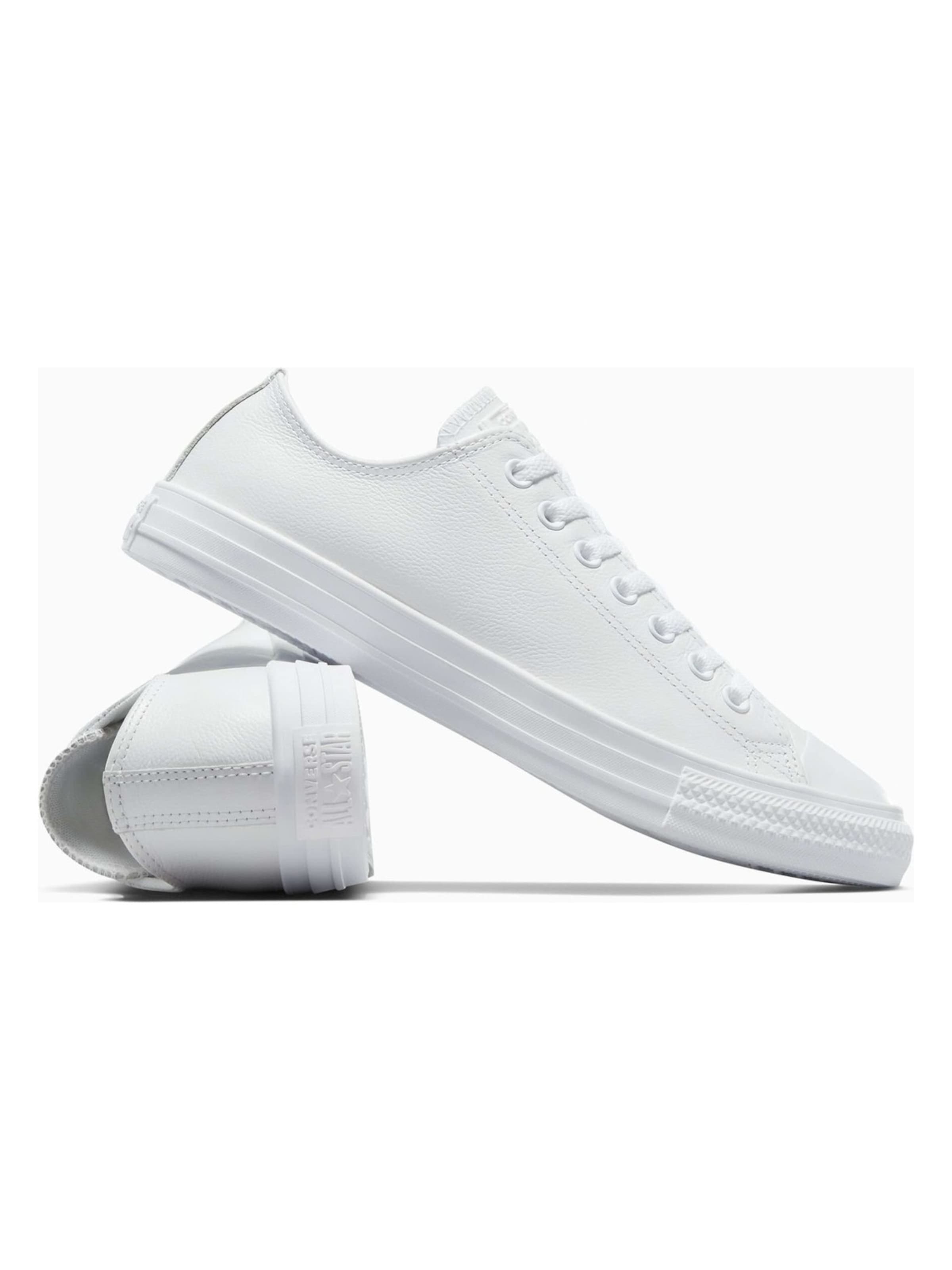 CONVERSE Sneaker low 'Converse Chuck Taylor All Star Leather'‌ in Weiß
