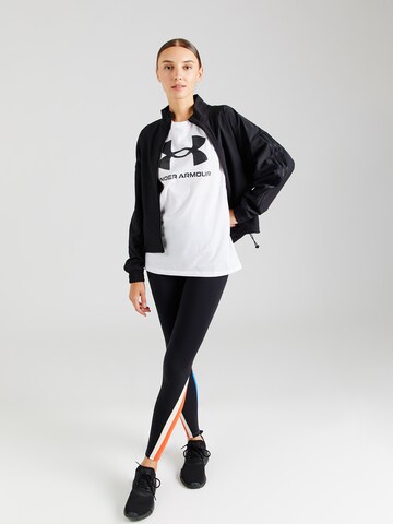 UNDER ARMOUR Performance shirt 'SPORTSTYLE' in White