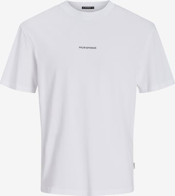 JACK & JONES T-Shirt 'Aruba Landscape' in Weiß: predná strana