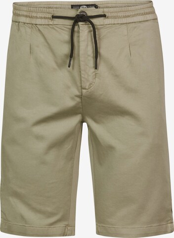 Petrol Industries Regular Chino Pants in Green: front