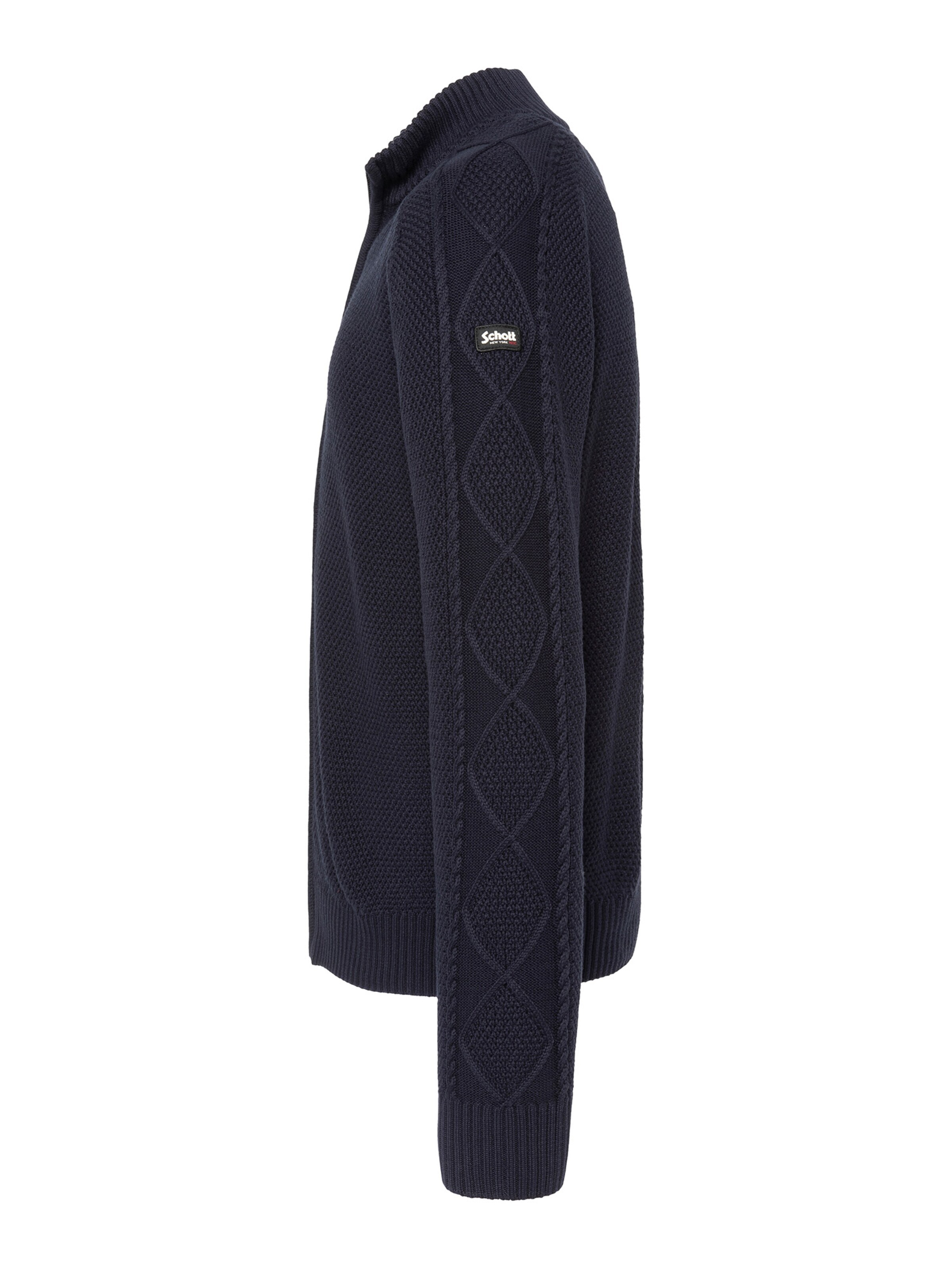 Vestes en maille Schott NYC en bleu