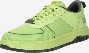 Baskets basses 'Kilian Tenn' HUGO Red en vert : devant