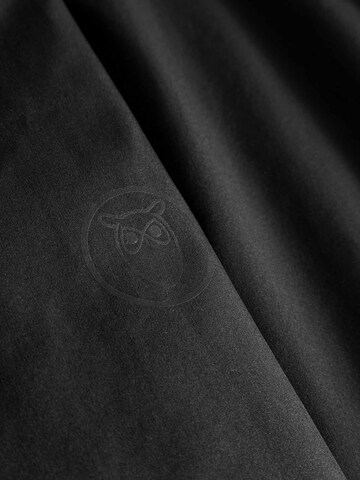 KnowledgeCotton Apparel Raincoat 'Climate Shell' in Black