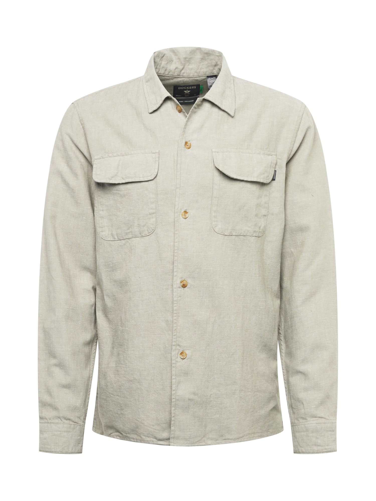 Uomo Camicie da uomo Dockers Camicia CAMP in Verde Pastello Uomo Camicie da uomo Dockers Camicia CAMP in Verde Pastello
