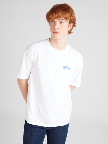 EDWIN - Camisa 'Carefree Dance Club' em branco