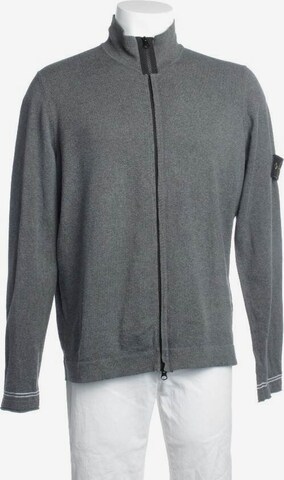 Stone Island Sweatshirt & Zip-Up Hoodie in L in Grey: front