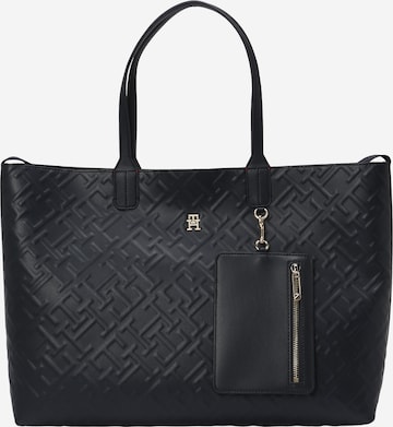 TOMMY HILFIGER Shopper in Blauw: voorkant