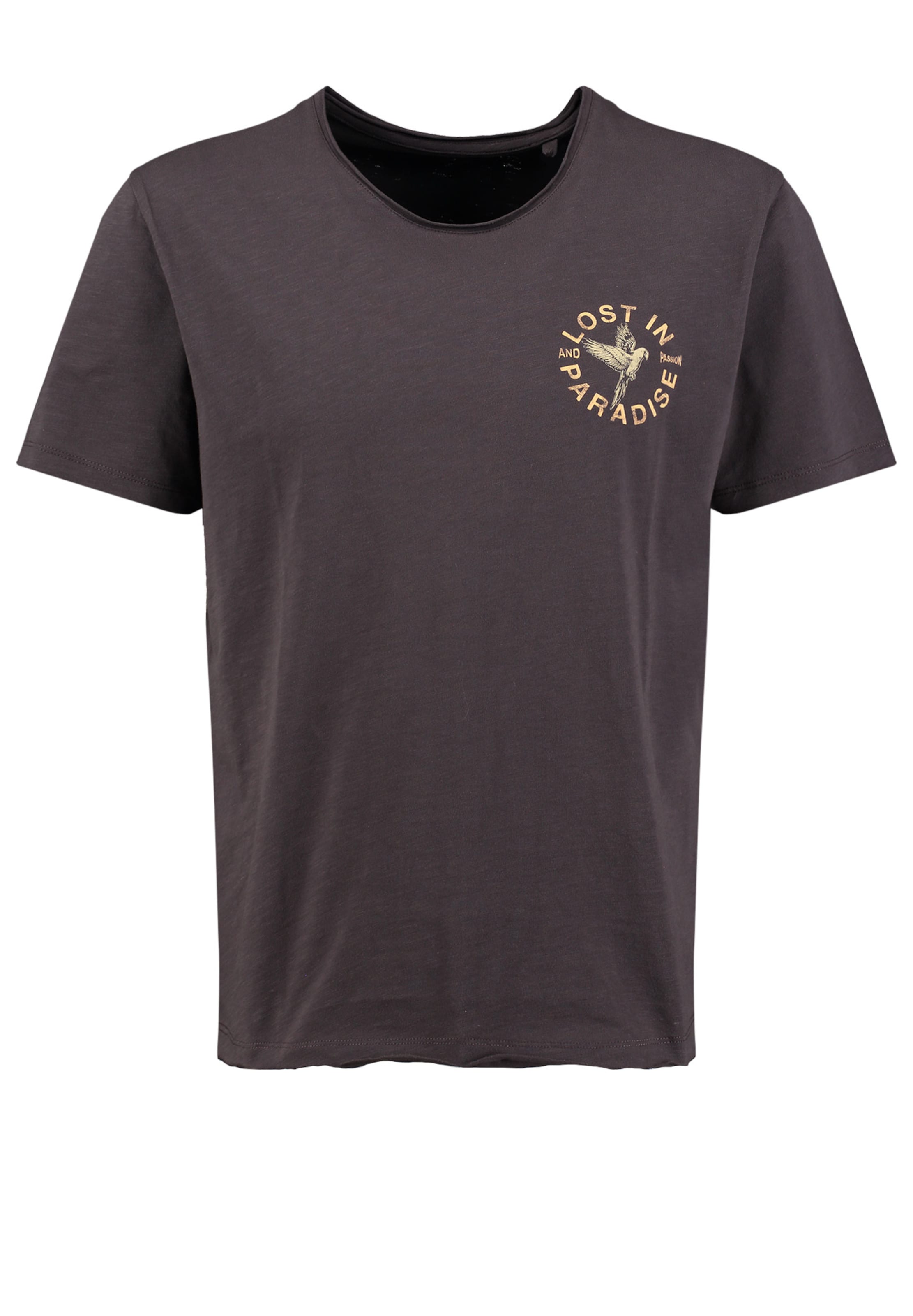 Key Largo Μπλουζάκι 'Lost' σε γκρι: μπροστά