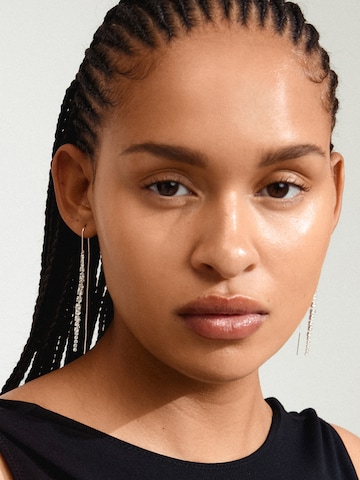 Pilgrim Earrings 'Sky' in Silver: front