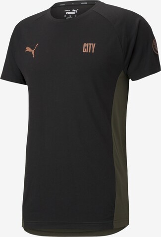 PUMA Functioneel shirt 'Manchester City' in Zwart: voorkant