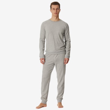 SCHIESSER Pyjamas lang i grå