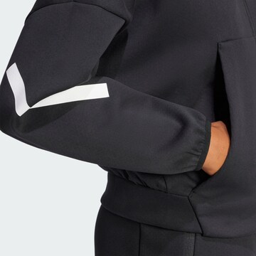 Giacca di felpa sportiva 'Z.N.E.' di ADIDAS SPORTSWEAR in nero