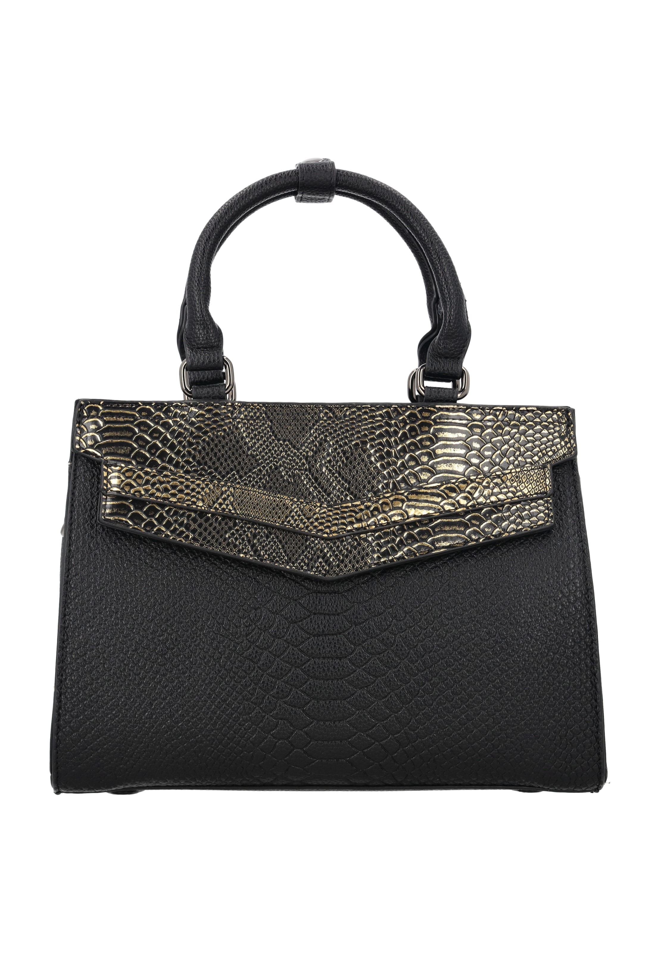 faina Handbag in Black: front