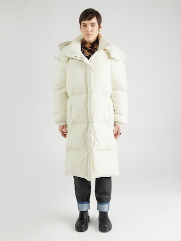 DIESEL - Sobretudo de inverno 'W-PEYT' em branco: frente