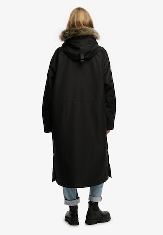 Manteau fonctionnel 'Everest' Superdry & Co en noir