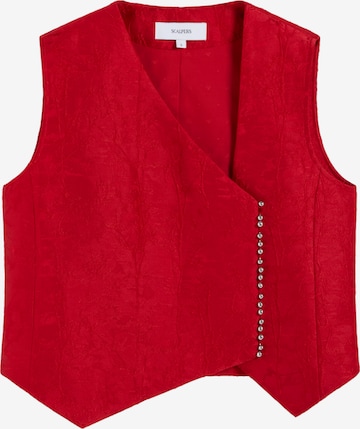 Scalpers Liivi ' ' värissä punainen: etupuoli