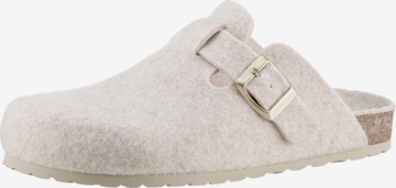 Bio Life Clogs in Beige: Vorderseite