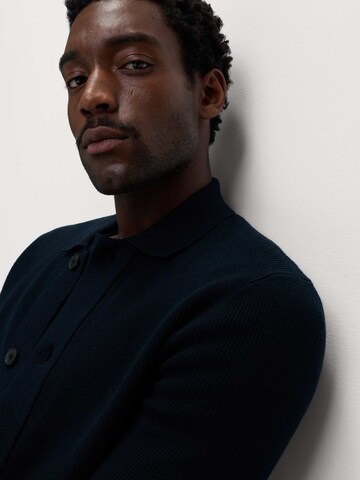 Marks & Spencer Gebreid vest in Blauw