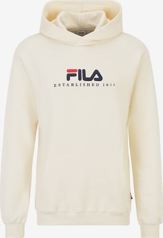 Sweat-shirt 'BRUNSSUM' FILA en blanc : devant