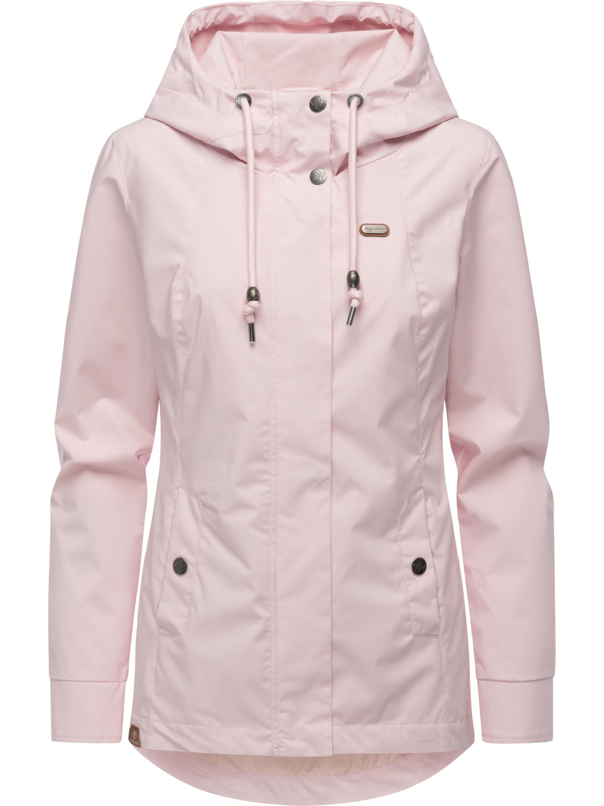 Giacca funzionale 'Alvena' di Ragwear Plus in rosa: frontale