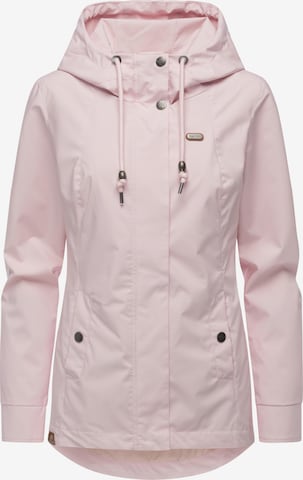 Giacca funzionale 'Alvena' di Ragwear Plus in rosa: frontale